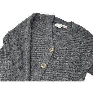 Zara Children's Cardigan Sweater‎ Size 6 Gray Button Up Long Sleeve